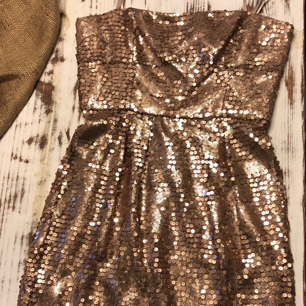 BCBG sequin dress - NWT